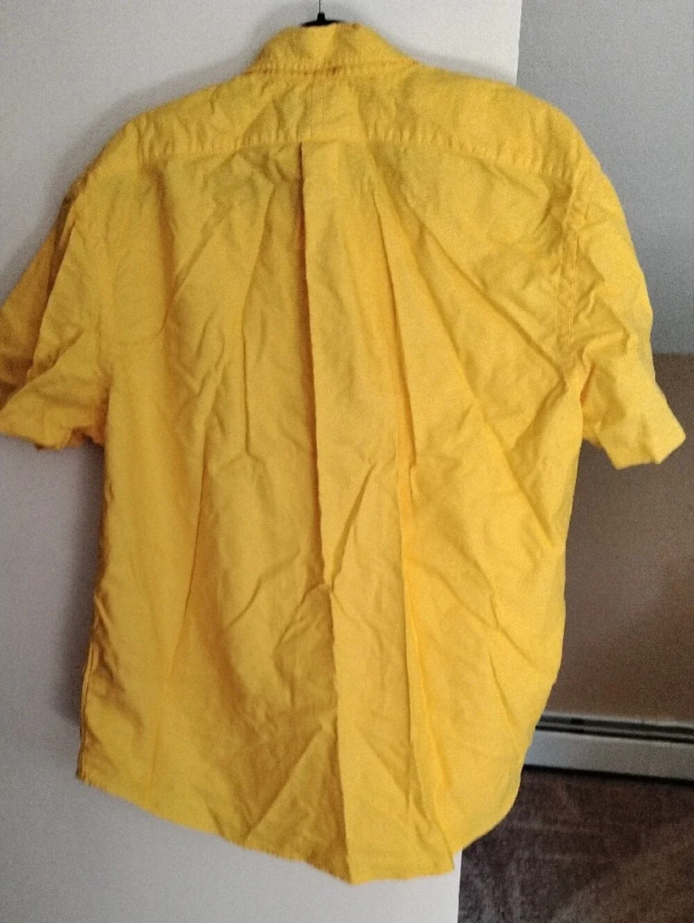 Polo by Ralph Lauren Bright Yellow Short-Sleeve Button-Down Shirt